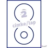 Etikett Apli CD/DVD fedőetikett 10166 LCA10165