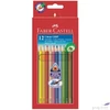 Kép 2/3 - Faber-Castell színes ceruza 12db Grip 2001  112412 LEGNÉPSZERŰBB SZÍNES CERUZA