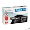 Kép 1/2 - Tűzőkapocs 24/8 Rapid SUPERSTRONG 24/8, horg., 1000db/doboz Rapid 1db rendelési egység ár 1db-ra