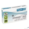 Kép 1/2 - Tűzőkapocs 23/8 Rapid STANDARD horg., 23/8, 1000db/doboz Rapid 1db rendelési egység ár 1db-ra