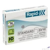 Kép 1/2 - Tűzőkapocs 23/10 Rapid STANDARD horg., 23/10, 1000db/doboz Rapid 1db rendelési egység ár 1db-ra