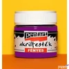 Kép 3/3 - Akrilfesték fényes 50ml sötétlila Pentart 7369