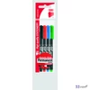 ICO OHP marker B 4db permanent alkoholos marker 3mm alkoholos filc