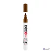 Lakkmarker deco marker barna kerek hegyű 2-4mm lakkfilc, fémre, fára, műanyagra