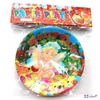 Party tányér papír 18cm mesés 6db/csomag