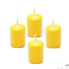 Kép 2/3 - Adventi gyertya matt c sárga Citrom 4x4x6cm darabos! a termék ára 1db-ra értendő!
