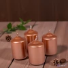 Adventi gyertya metál Metál Rosegold 4x4x6cm darabos! Adventi gyertya