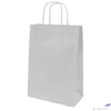 Kép 1/2 - Ajándéktasak sodrott füles 22x28-31x10 22es fehér