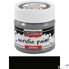 Kép 2/2 - Akrilfesték fényes 50ml Pentart fekete 7355