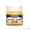 Kép 1/2 - Akrilfesték fényes 50ml Pentart napsárga 7362