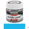 Kép 2/2 - Akrilfesték fényes 50ml Pentart világoskék 7366