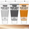 Kép 2/2 - Akrilfesték krémes Pentart metál 60ml antik arany