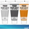 Kép 2/2 - Akrilfesték krémes Pentart metál 60ml világoskék