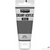 Kép 1/2 - Akrilfesték krémes Pentart metál 60ml grafit