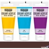 Kép 2/2 - Akrilfesték krémes Pentart selyemfényű 60ml - barna