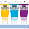 Kép 2/2 - Akrilfesték krémes Pentart selyemfényű 60ml - jégkék