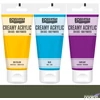 Kép 2/2 - Akrilfesték krémes Pentart selyemfényű 60ml - olíva