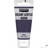 Kép 1/2 - Akrilfesték krémes Pentart selyemfényű 60ml - padlizsán