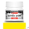 Kép 2/2 - Akrilfesték matt 50ml Pentart sárga 6652