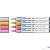 Kép 2/2 - Akrilmarker 0,8mm Schneider Metálfényű 0,8mm, Paint-It 010 4 különböző szín