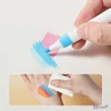 Akrilmarker készlet 12db-os CE Deli vízbázisú, háromszögletű, 3mm
