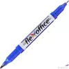 Kép 1/2 - Alkoholos marker Flexoffice PM01' 0,4-1,0 mm kúpos kétvégű kék Írószerek FLEXOFFICE FO-PM01BLUE