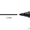 Kép 3/4 - Alkoholos marker Staedtler készlet, 2 mm, kúpos,Lumocolor 352 6 különböző szín