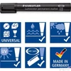 Kép 4/4 - Alkoholos marker Staedtler készlet, 2 mm, kúpos,Lumocolor 352 6 különböző szín