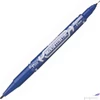 Kép 1/2 - Alkoholos marker Zebra 0,5/1,0 mm, kétvégű,Mckie Extra Fine kék