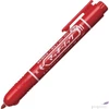 Kép 2/2 - Alkoholos marker Zebra 1,3 mm, nyomógombos,Mckie Retractable piros
