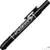 Kép 1/2 - Alkoholos marker Zebra 1,3 mm, nyomógombos,Mckie Retractable fekete