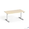 Kép 1/6 - Állítható magasságú íróasztal 140x80cm MAYAH Freedom SV-302 juhar