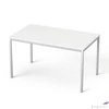 Kép 2/3 - Általános asztal fémlábbal 75x130cm MAYAH Freedom SV-38 fehér