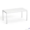 Kép 1/3 - Általános asztal fémlábbal 75x150cm MAYAH Freedom SV-39 fehér