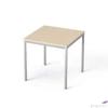 Kép 1/3 - Általános asztal fémlábbal 75x75cm MAYAH Freedom SV-37 juhar