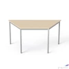Kép 1/2 - Általános asztal fémlábbal trapéz alakú 75x150/75cm MAYAH Freedom SV-41 juhar