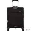 American Tourister kabinbőrönd Summerfunk 55/20 bővíthető bőrönd 124889/1041 fekete, 4 kerekű, textil