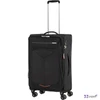 American Tourister bőrönd 67/2 Summerfunk 67/24 bővíthető bőrönd 124890/1041 fekete, 4 kerekű, textil
