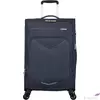 Kép 1/5 - American Tourister bőrönd 67/2 Summerfunk 67/24 bővíthető bőrönd 124890/1596 tengerkék, 4 kerekű, textil