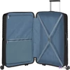 American Tourister bőrönd 77/2 Airconic 77/28 TSA 128188/0581 Onyx black, 4 kerekű