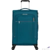 Kép 1/4 - American Tourister bőrönd Crosstrack spinner 67/24 Tsa Exp 133190/6032 Navy/Orange