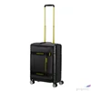 Kép 5/11 - American Tourister bőrönd Hello Cabin Spinner 55/20 Exp 14'9417/A185-Black/Lime