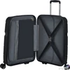 Kép 3/5 - American Tourister kabinbőrönd Linex spinner 55/20 Vivid Black 128453/1895 Vivid Black - 4 kerekű