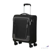Kép 1/7 - American Tourister kabinbőrönd Pulsonic Spinner 55/20 Exp Tsa 14'6516/423-Asphalt Black