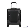 Kép 2/7 - American Tourister kabinbőrönd Pulsonic Spinner 55/20 Exp Tsa 14'6516/423-Asphalt Black