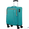 Kép 1/7 - American Tourister kabinbőrönd Sea Seeker Spinner 55/20 Tsa 146674/1013-Aqua Green