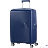 Kép 1/3 - American Tourister kabinbőrönd Soundbox 55/20 40x55x20/23cm 2,6kg 4kerekű 88472/1552 sötétkék