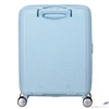 Kép 4/6 - American Tourister kabinbőrönd Soundbox 55/20 40x55x20/23cm 2,6kg 4kerekű 88472/8365 Pastel Blue