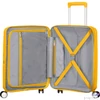 Kép 2/3 - American Tourister kabinbőrönd Soundbox 55/20 bővíthető bőrönd 88472/1371-Golden Yellow, 4 kerekű