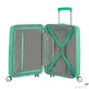 Kép 3/5 - American Tourister kabinbőrönd Soundbox Spinner 55/20 Tsa Exp 88472/2535-Deep Mint